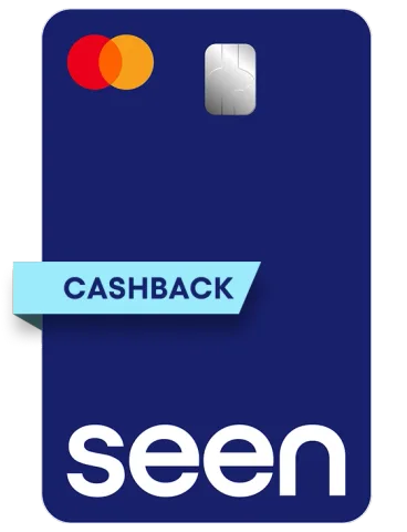 Seen Cashback Plus Mastercard® card art