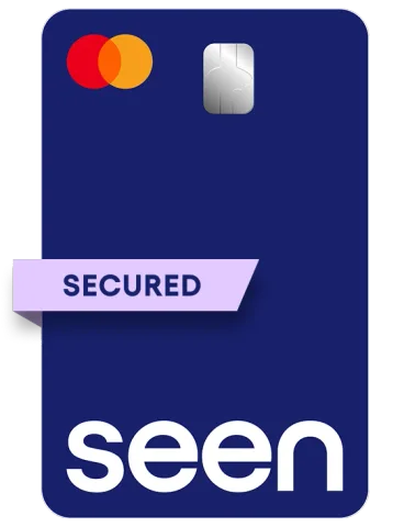 Seen Secured Mastercard® card art